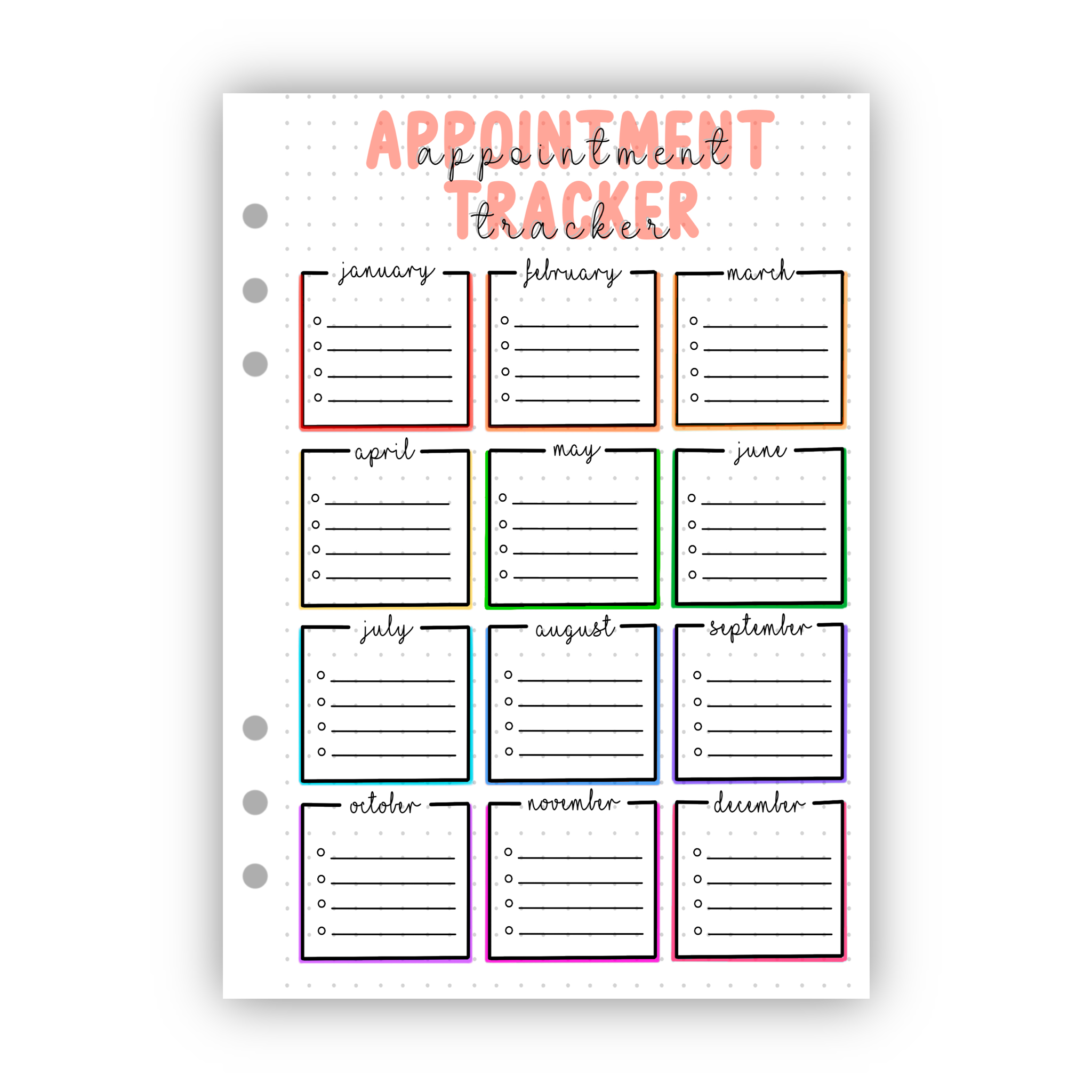 Appointment Tracker