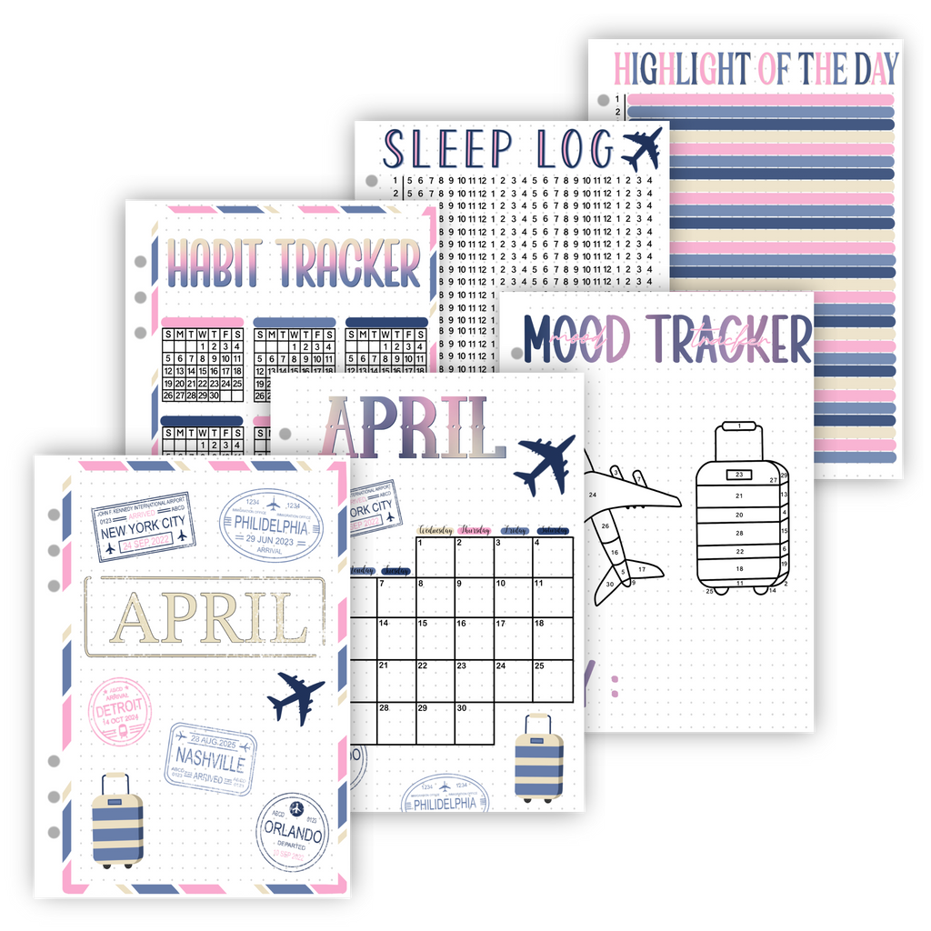 2026 Monthly Page Sets