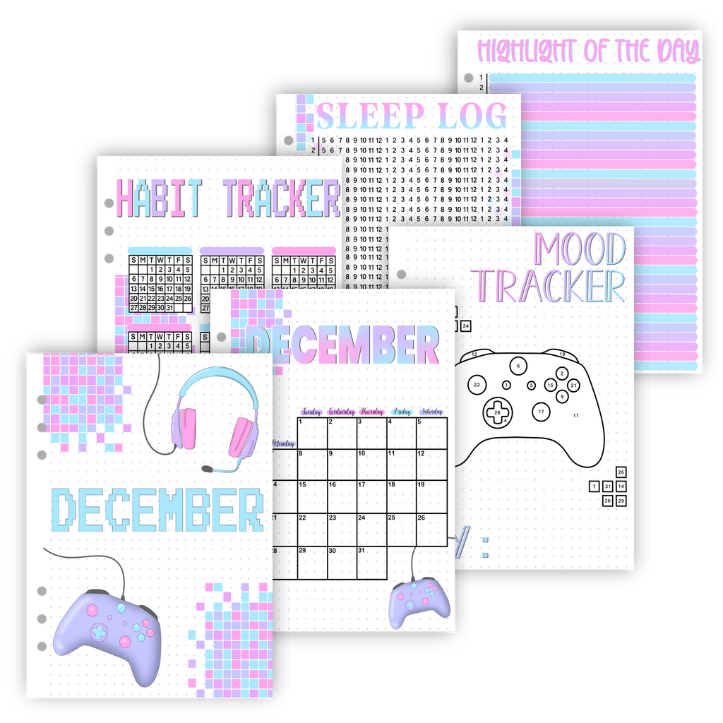 2026 Monthly Page Sets