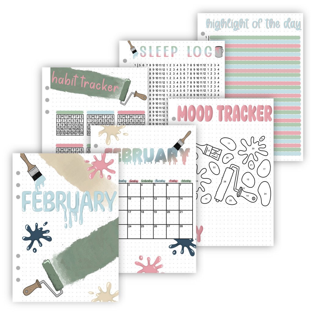 2026 Monthly Page Sets