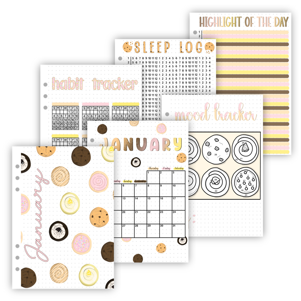 2026 Monthly Page Sets