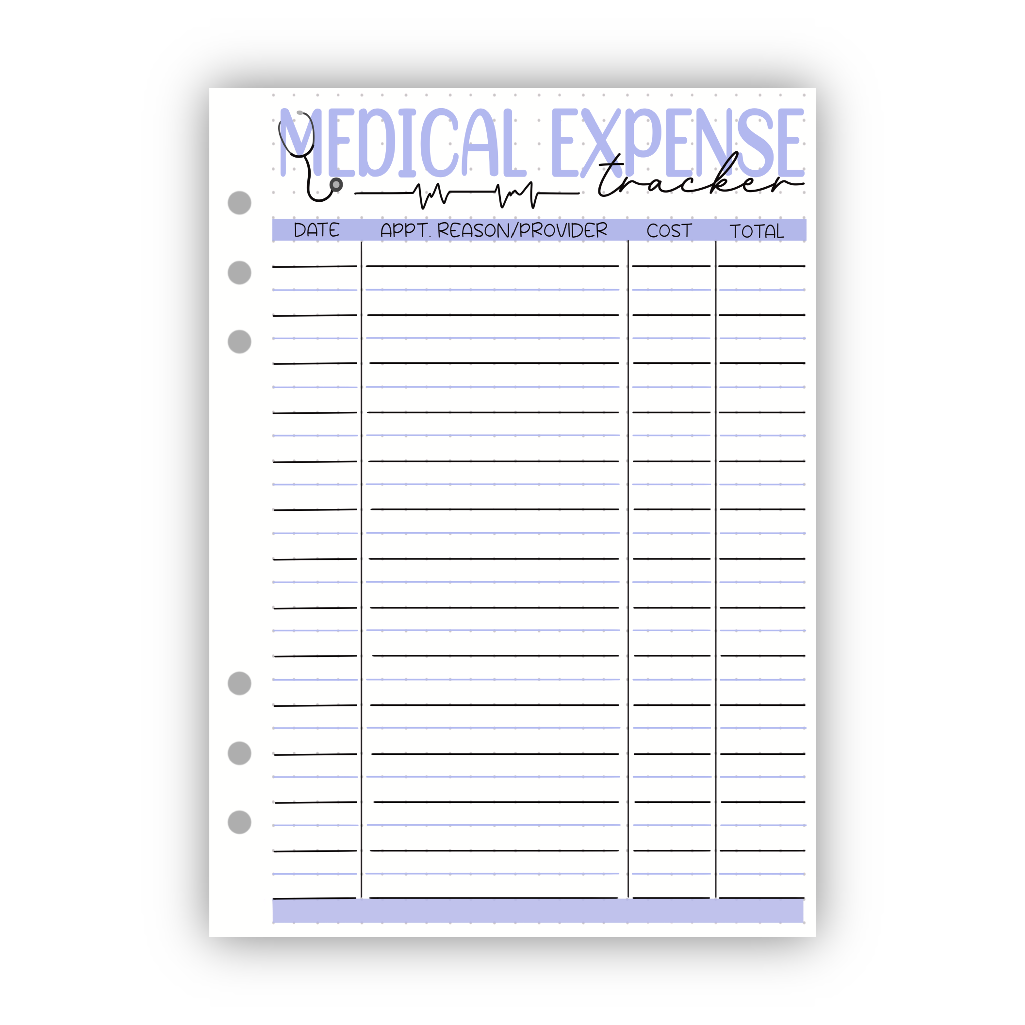 Medical Expense Tracker