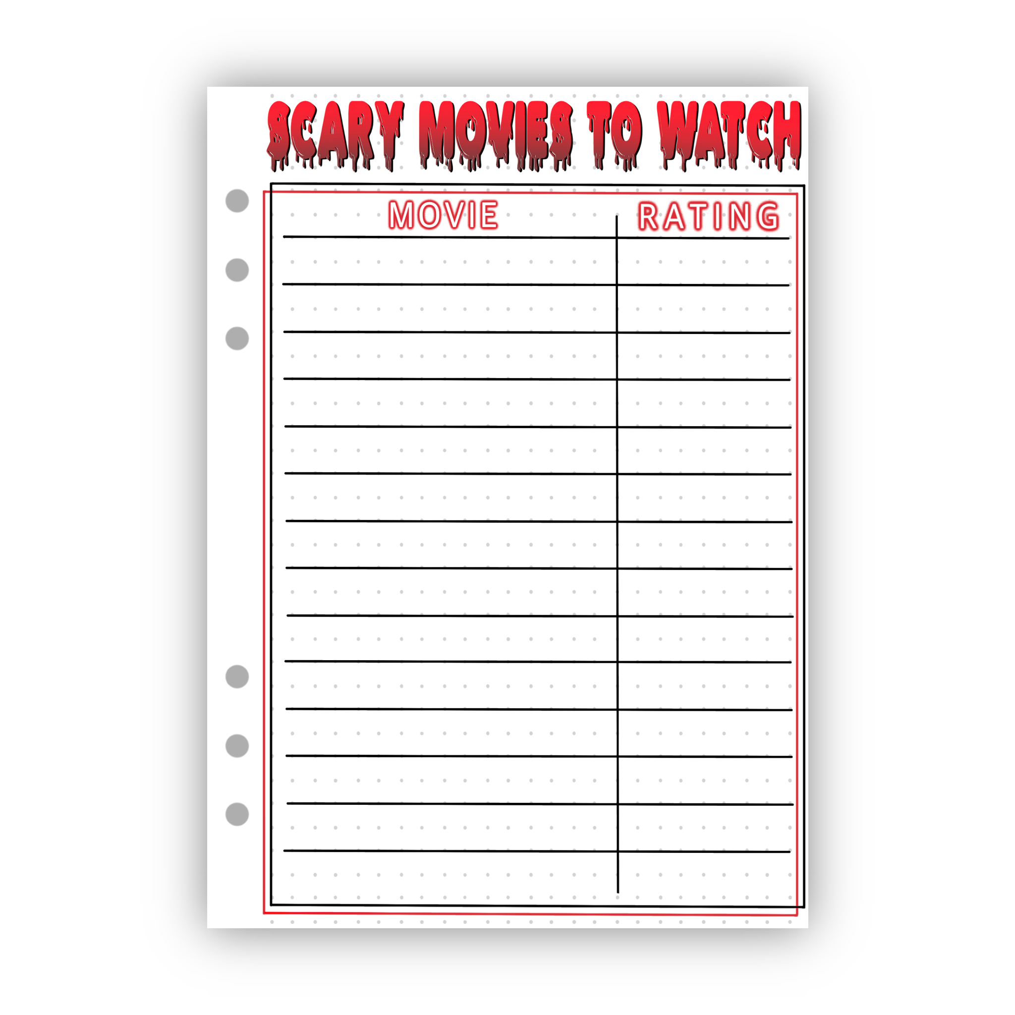 Scary Movies to Watch