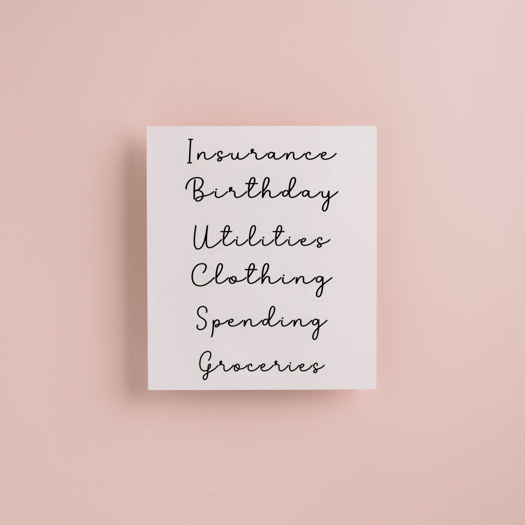 Envelope Labels